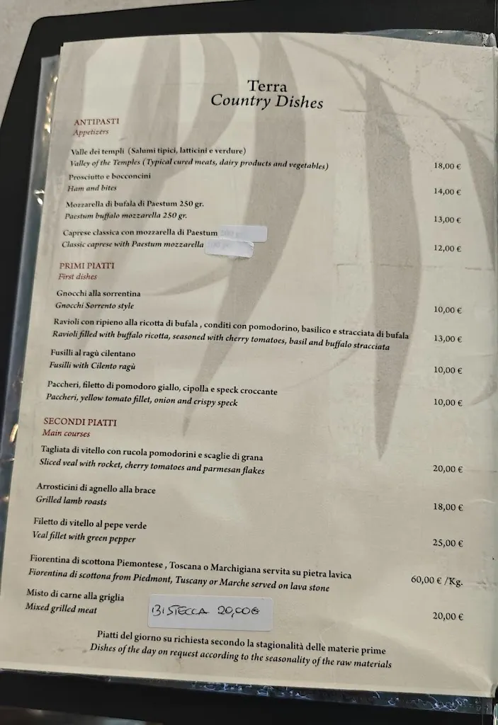 Menu_Oasi Ristorante_Capaccio_image_1