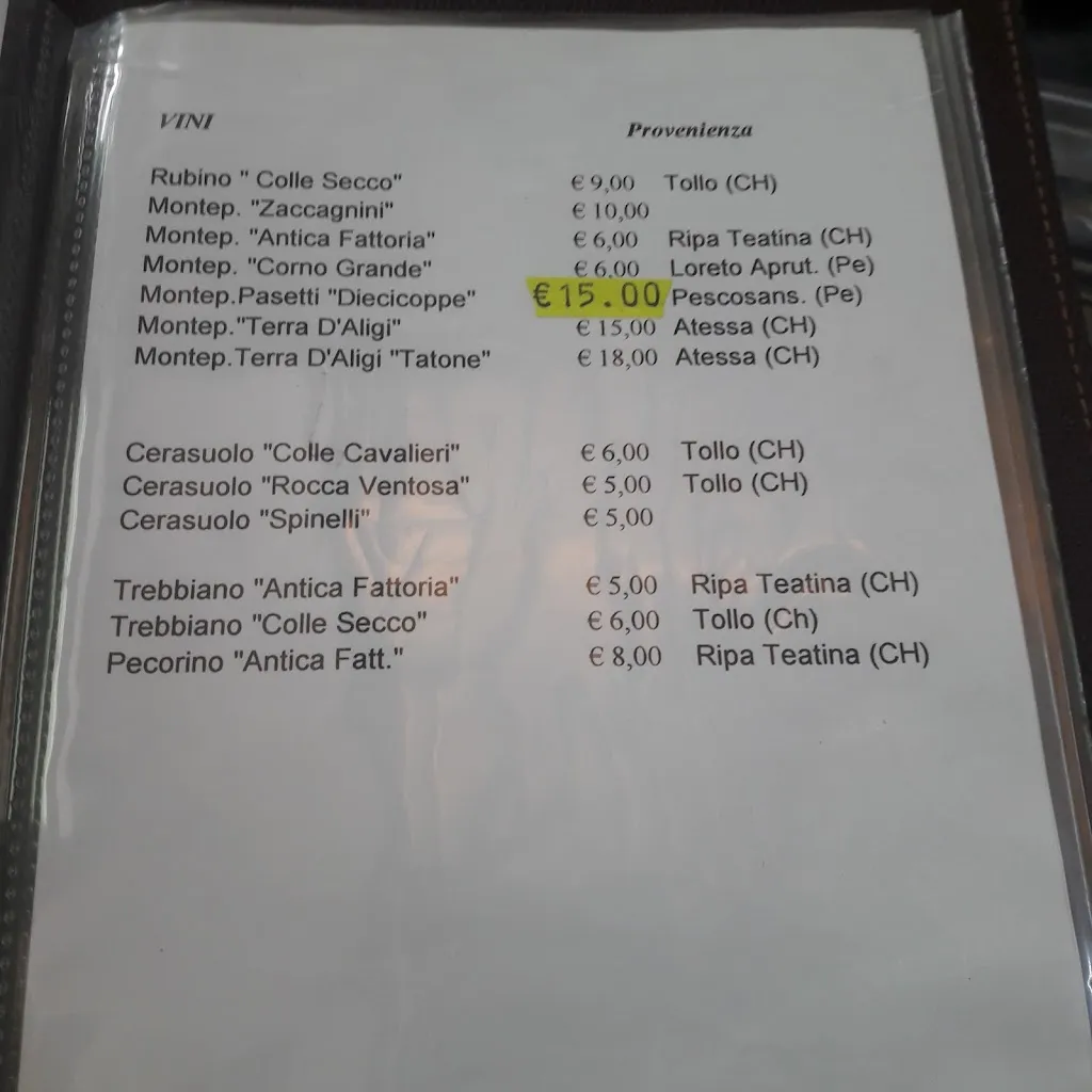 Menu_Al Piatto Verde_Francavilla al Mare_image_1