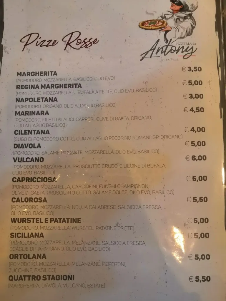 Menu_Pizzeria Da Antony_Capaccio Scalo_image_4
