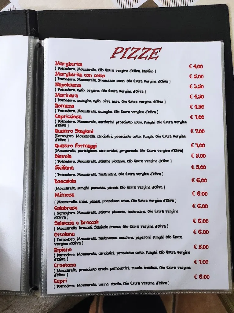 Menu_Antica Cantina Restaurant_Capua_immagine_1