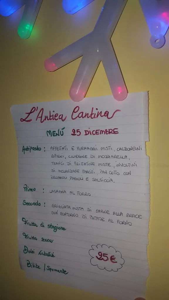 Menu_Antica Cantina Restaurant_Capua_immagine_3