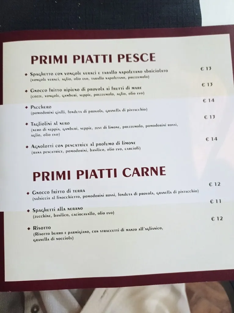 Menu_Il trace restaurant_Capua_immagine_1