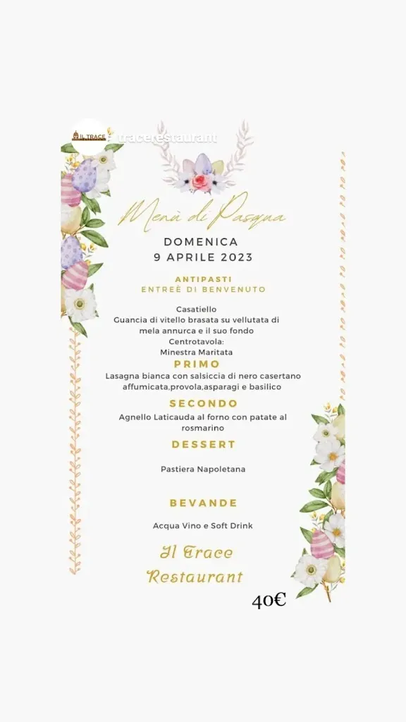 Menu_Il trace restaurant_Capua_immagine_3