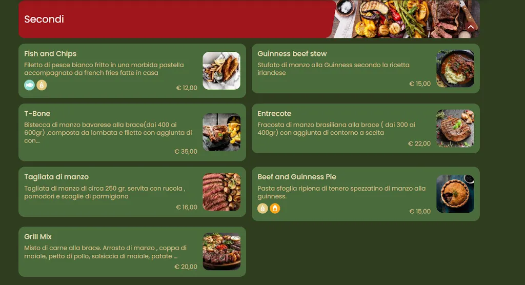 Menu_Irish pulcinella a casa ra nonn_Capua_image_2