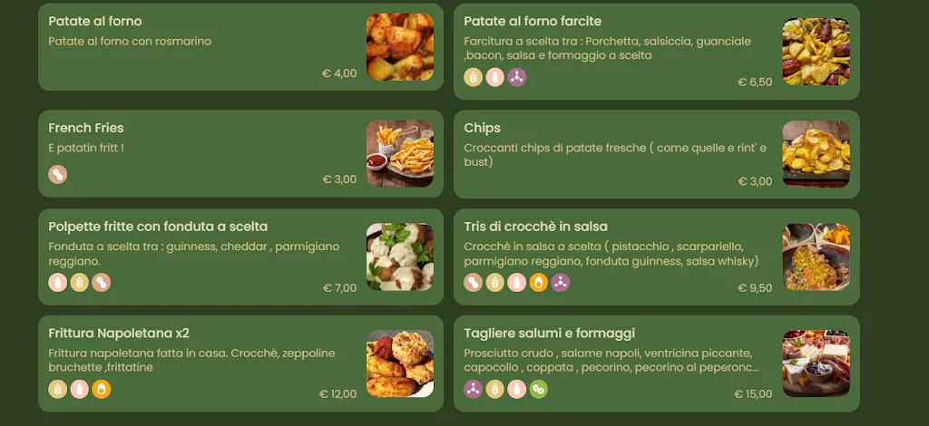 Menu_Irish pulcinella a casa ra nonn_Capua_image_3