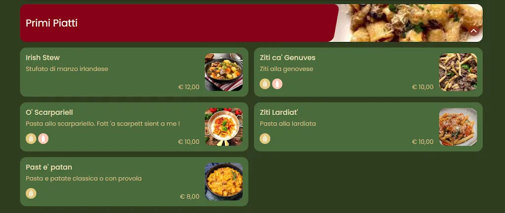 Menu_Irish pulcinella a casa ra nonn_Capua_image_4