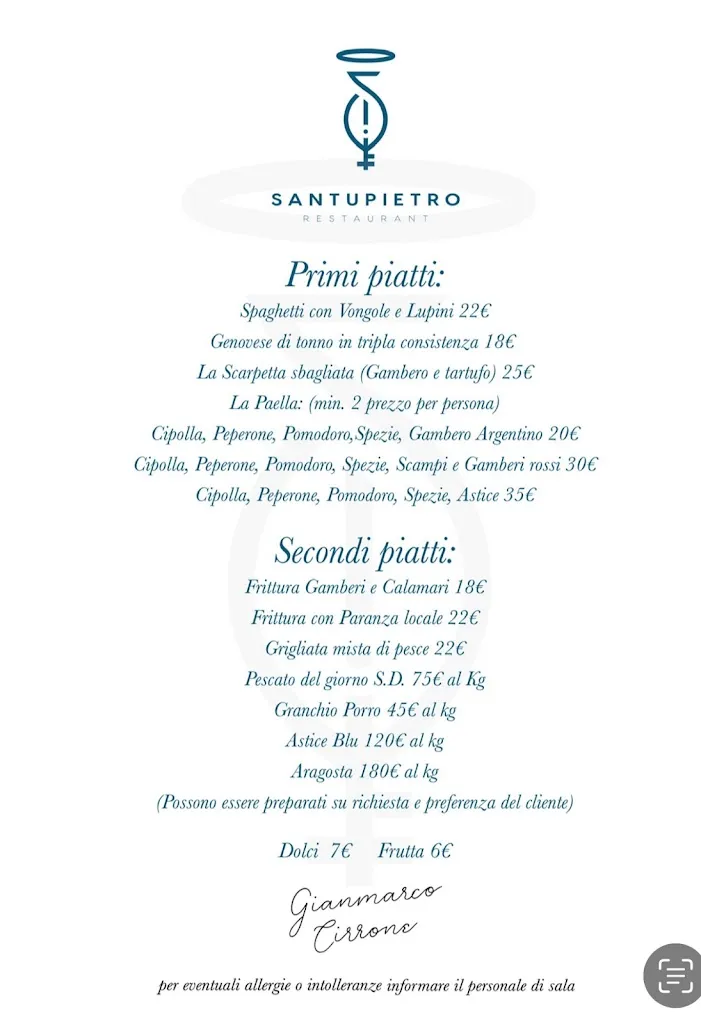 Menu_Santupietro Restaurant_Capua_immagine_4