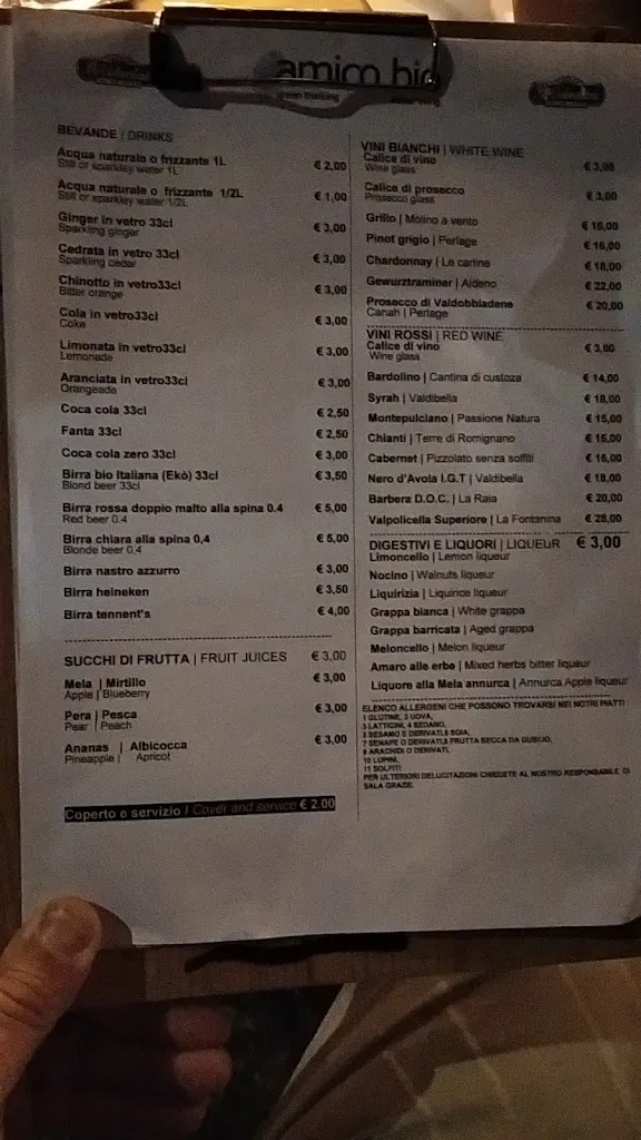 Menu_Amico Bio Spartacus Arena_Capua_image_4