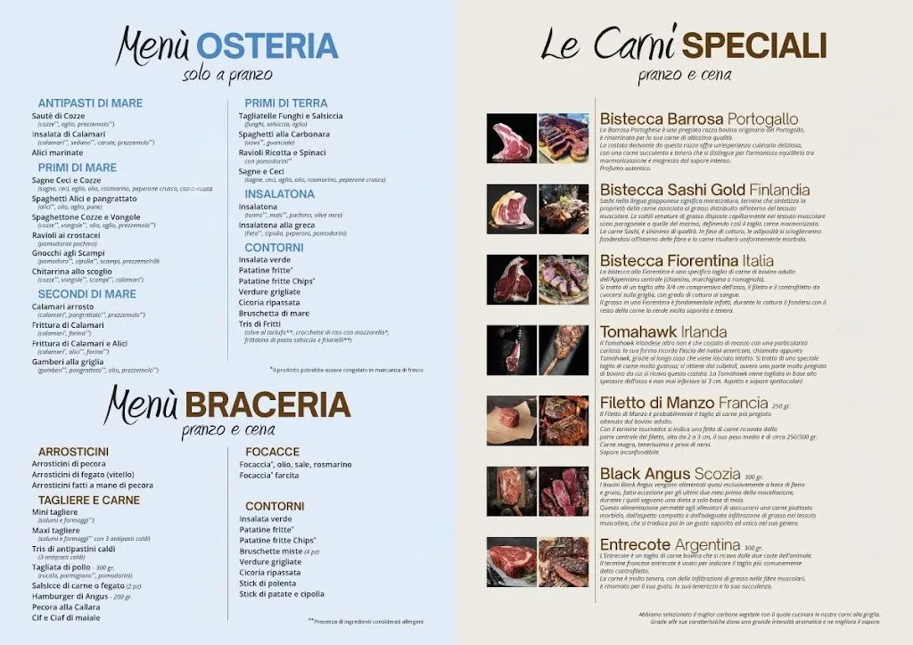 Menu_Il Gatto e la Volpe a Mare_Francavilla al Mare_immagine_1