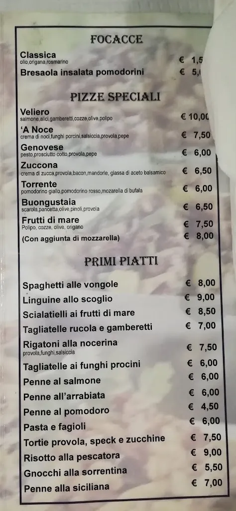 Menu_Il Veliero_Casal di Principe_image_2