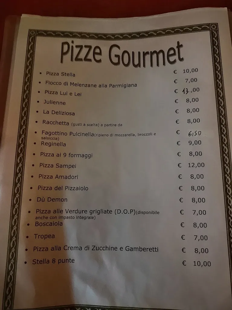 Menu_Pizzeria Pub 