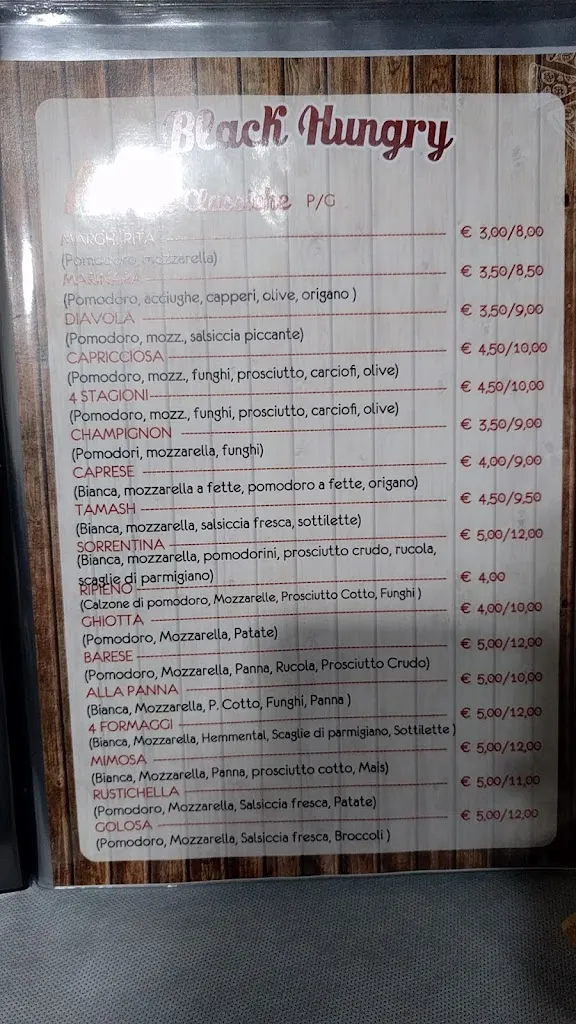 Menu_Black Hungry_Casal di Principe_image_2