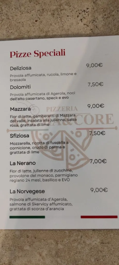 Menu_Pizzeria Anema&Core_Casal di Principe_image_2