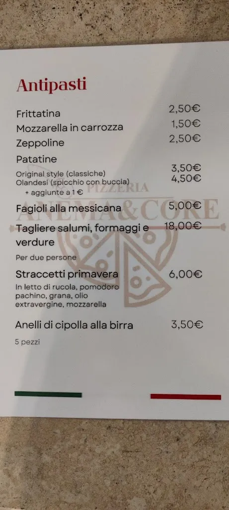 Menu_Pizzeria Anema&Core_Casal di Principe_image_3