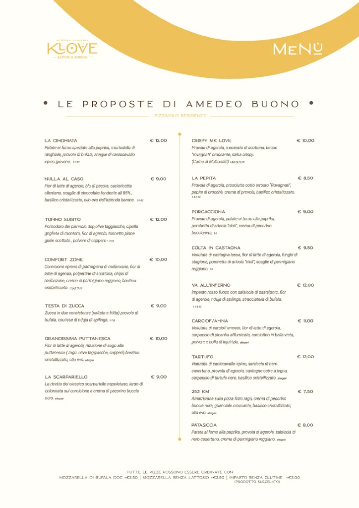 Menu_Klove | Pizzeria | Lounge Bar_Casal di Principe_image_2