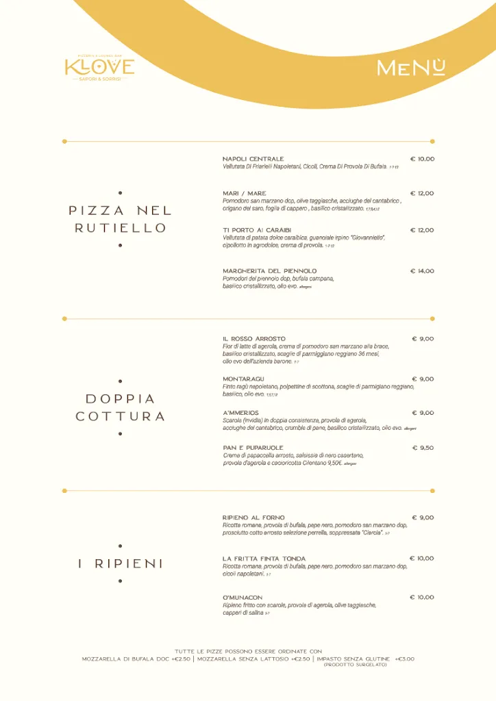 Menu_Klove | Pizzeria | Lounge Bar_Casal di Principe_image_4