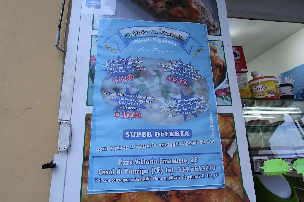 Menu_Pizzeria ò Figlio r'a Reginella Casal di Principe_Casal di Principe_image_1
