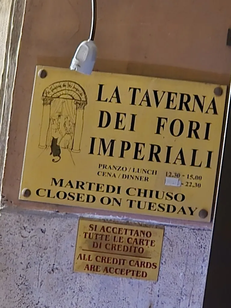 Candace MFA_La Taverna dei Fori Imperiali_Imposte_review