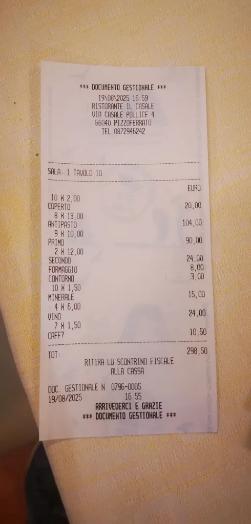 Alfredo D'Angelo_Il Casale_Casale_review