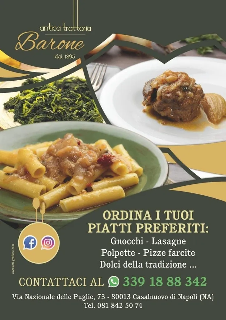 Menu_Antica Trattoria Barone_Casalnuovo di Napoli_image_4