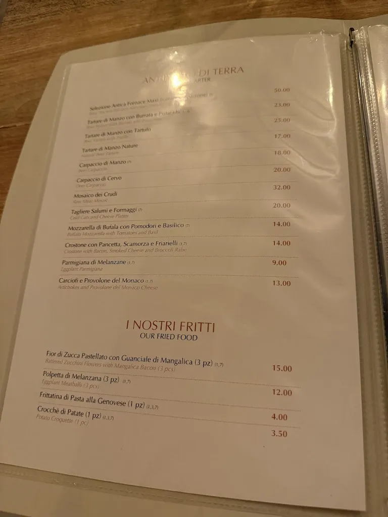 Menu_Antica Fornace_Casamicciola Terme_image_1