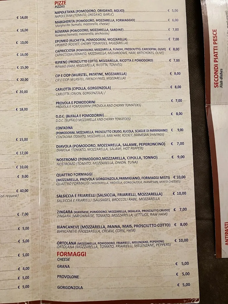Menu_Restaurant And Pizzeria Zelluso Arcamone Di Vincenzo_Casamicciola Terme_image_1