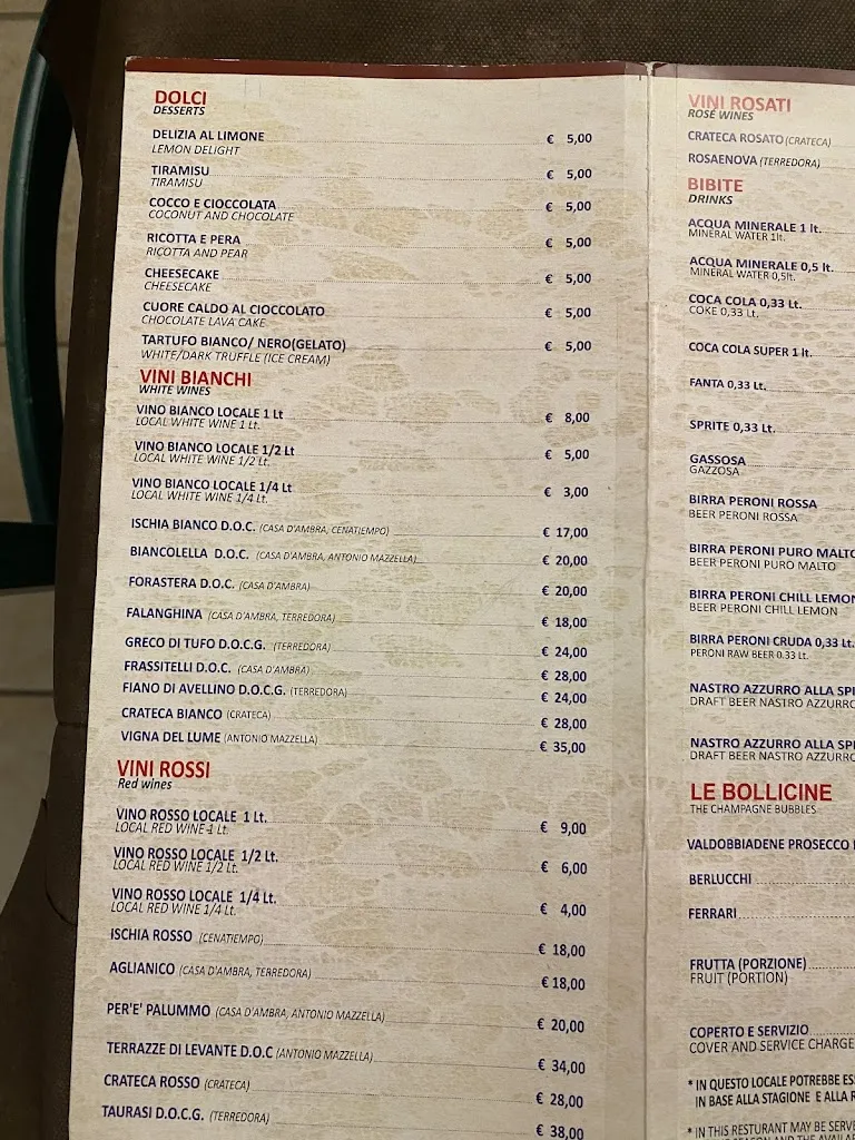 Menu_Restaurant And Pizzeria Zelluso Arcamone Di Vincenzo_Casamicciola Terme_image_4