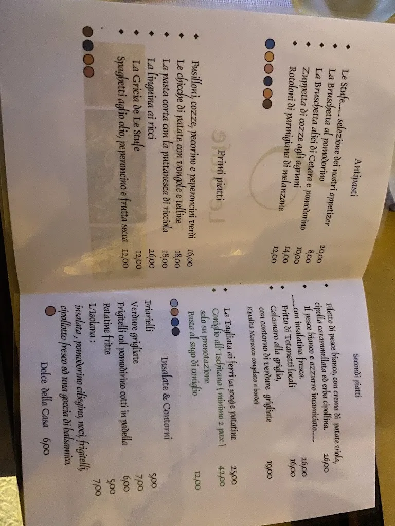 Menu_Le Stufe osteria & cucina_Casamicciola Terme_image_1