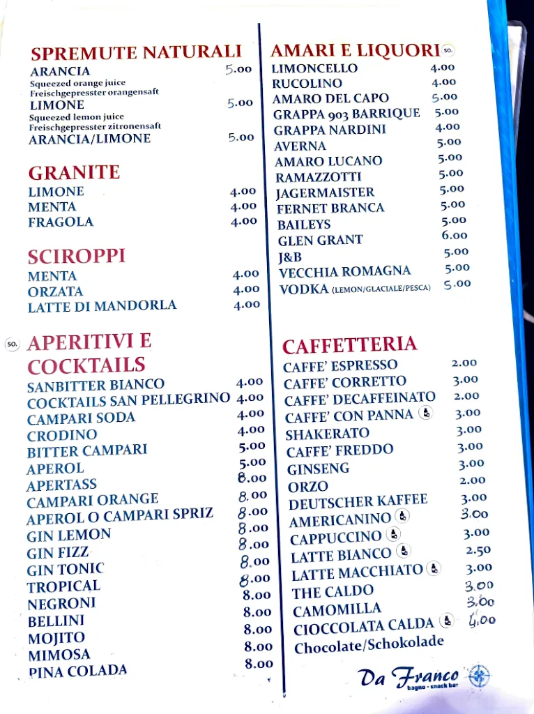 Menu_Bagno Franco snack bar_Casamicciola Terme_immagine_4