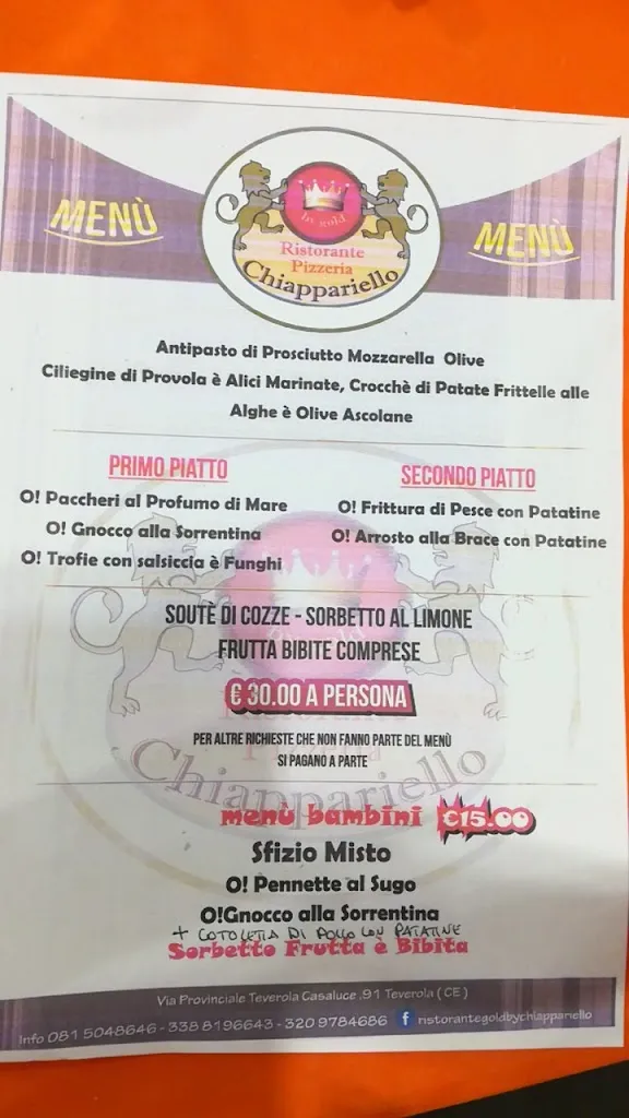 Menu_Gold by Chiappariello_Casaluce_image_1