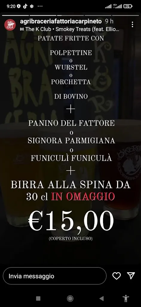 Menu_Agribraceria di Fattoria Carpineto_Casaluce_image_3