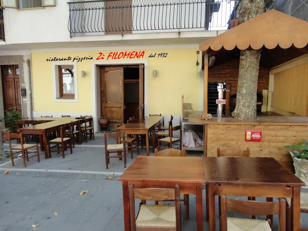 Zi Filomena restaurant in Caselle in Pittari