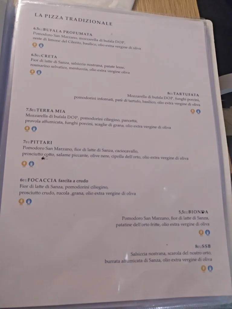 Menu_La Pietra Azzurra - Cilento - di Michele Croccia_Caselle in Pittari_image_1