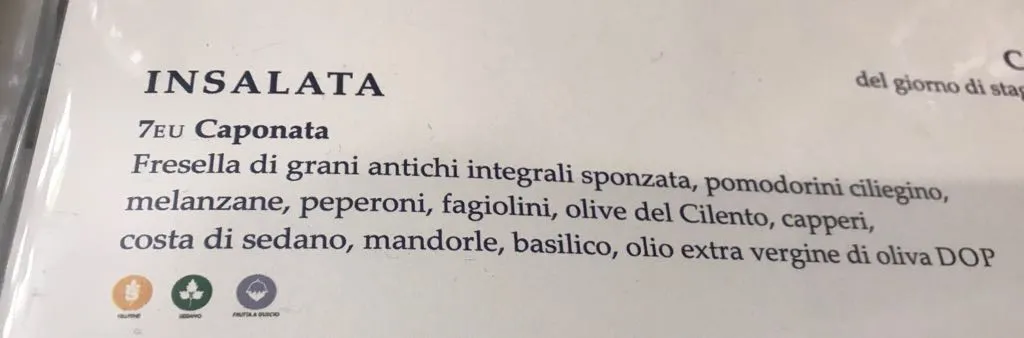 Menu_La Pietra Azzurra - Cilento - di Michele Croccia_Caselle in Pittari_image_2