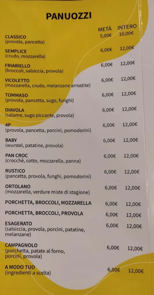 Menu_Trattoria Pizzeria Il Vicoletto_Casola di Napoli_image_1