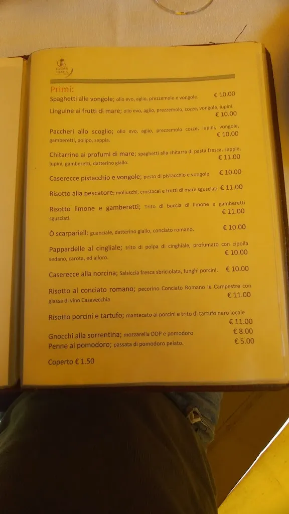 Menu_Casale Frasia Ristorante Pizzeria_Castel di Sasso_immagine_1