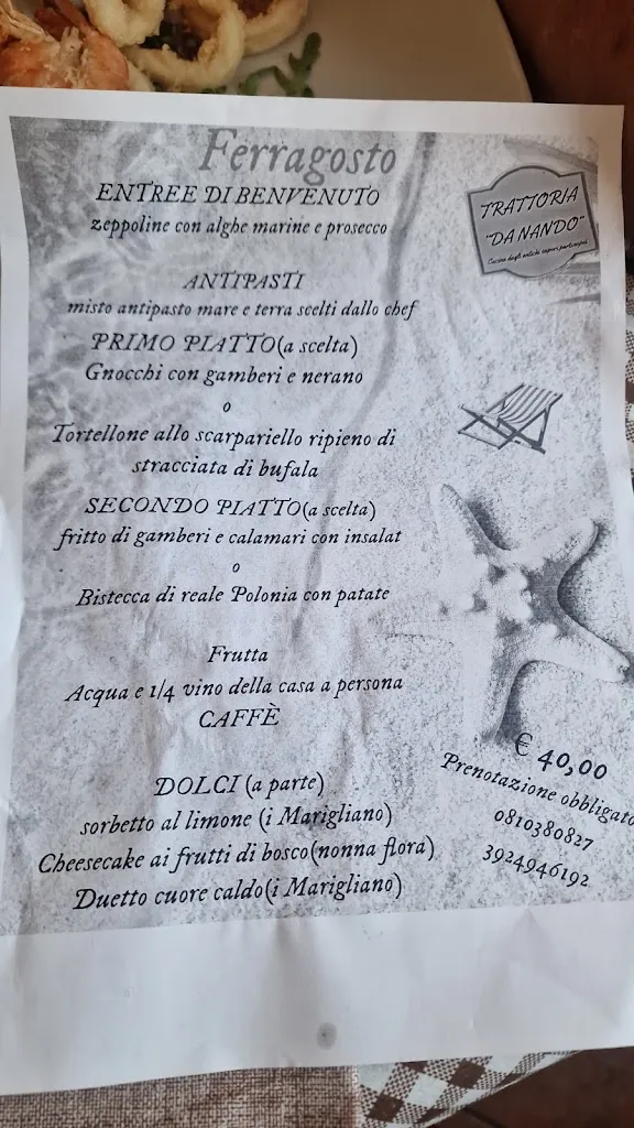 Luana Carmela Orefice_Trattoria “Da nando” _Casavatore_review