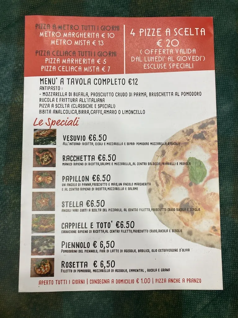 Menu_Antica Pizzeria Napoletana Arturo De Santis_Casavatore_image_1