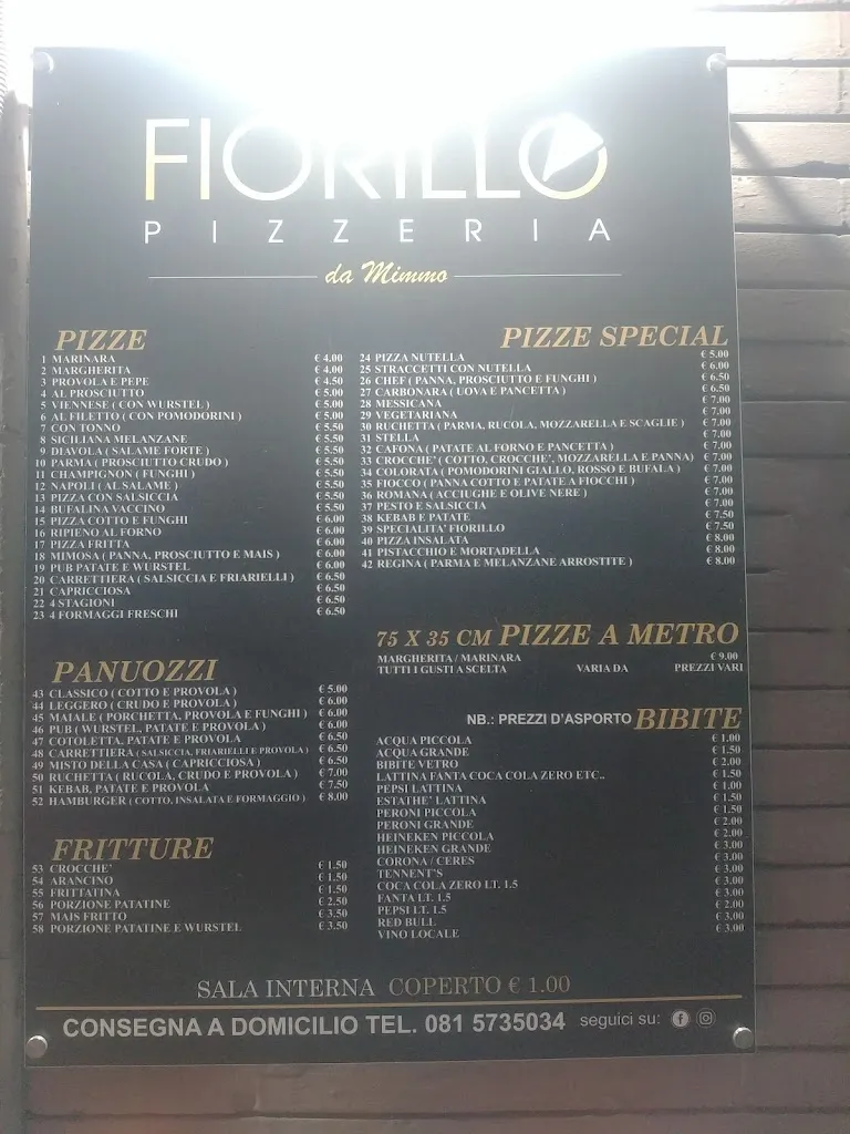 Menu_Pizzeria Fiorillo Da Mimmo 1995_Casavatore_image_2