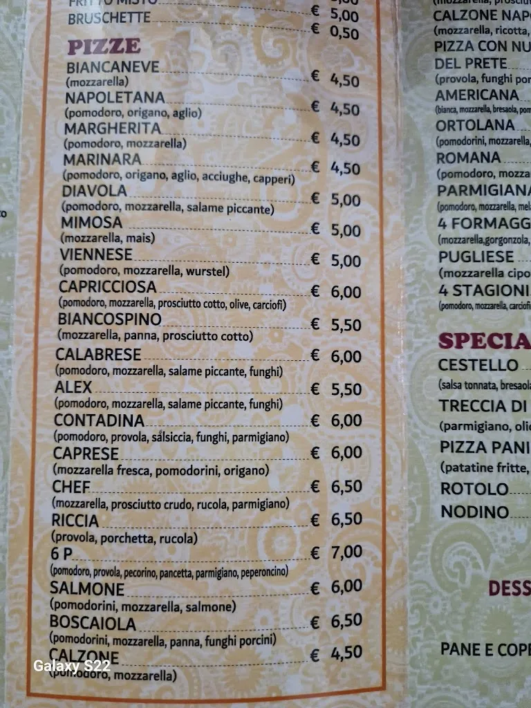 Menu_Ristorante Pizzeria L'Americana_Castel Morrone_image_4