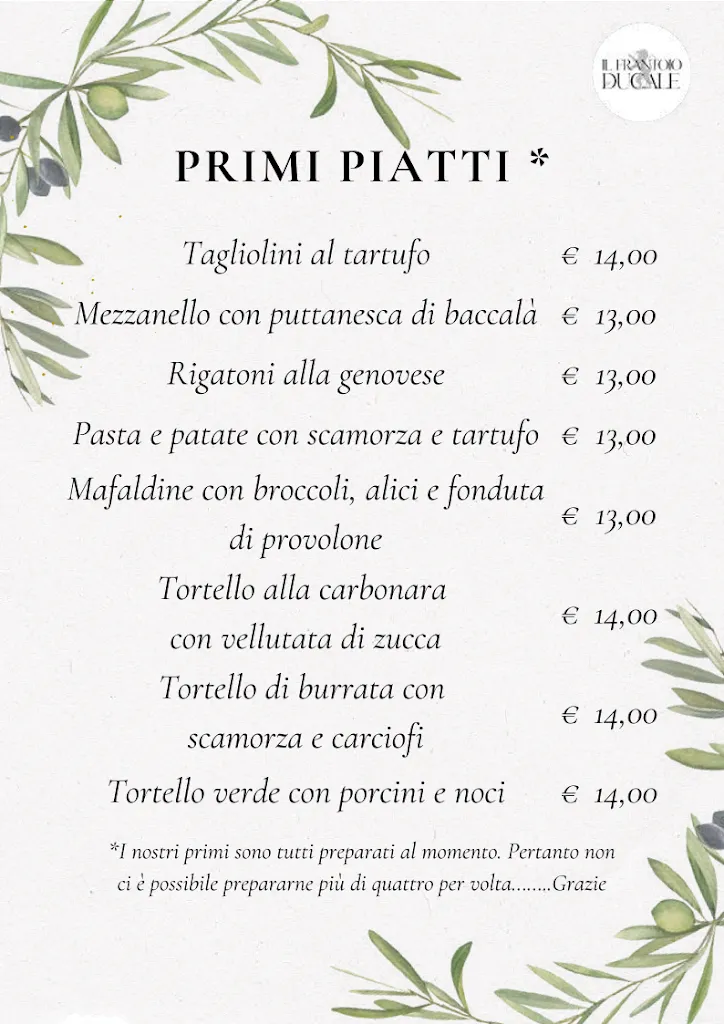 Menu_Ristorante Il Frantoio Ducale_Castel Morrone_image_3
