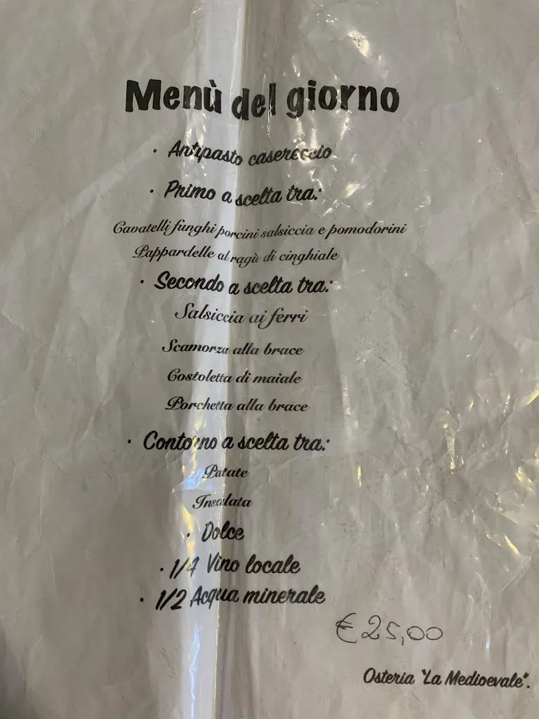 Menu_Osteria La Medieval_Castel Morrone_immagine_2