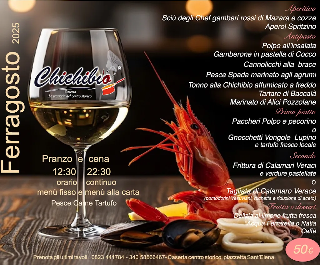 Menu_Trattoria Chichibio Caserta_Castel Morrone_image_1