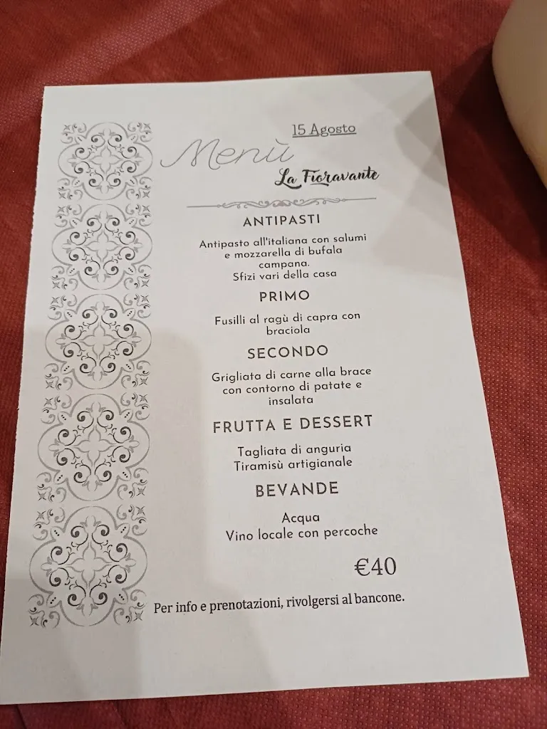 Menu_La Fioravante_Castel San Giorgio_image_1