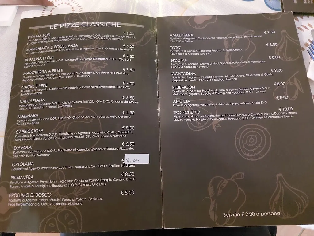 Menu_Donna Sofì Pizzeria - Osteria - Braceria_Castel San Giorgio_image_1
