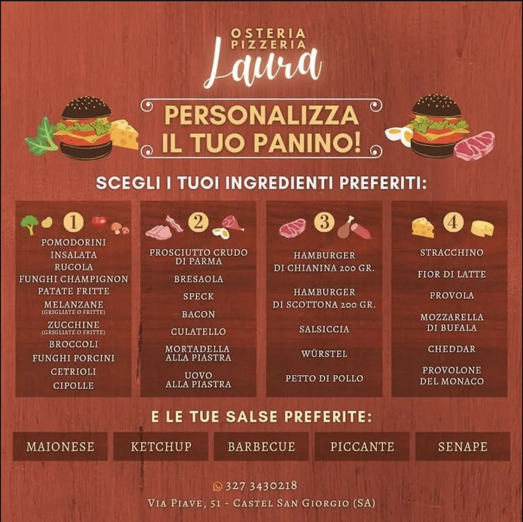 Menu_Osteria e Pizzeria Laura_Castel San Giorgio_image_1