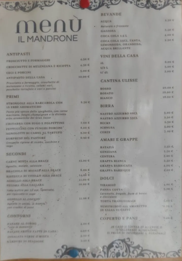 Menu_Ristorante Il Mandrone_Isola del Gran Sasso d'Italia_image_2
