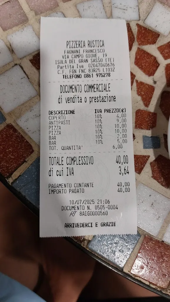 Melanie Waterham_Trattoria Pizzeria Rustica_Isola del Gran Sasso d'Italia_review