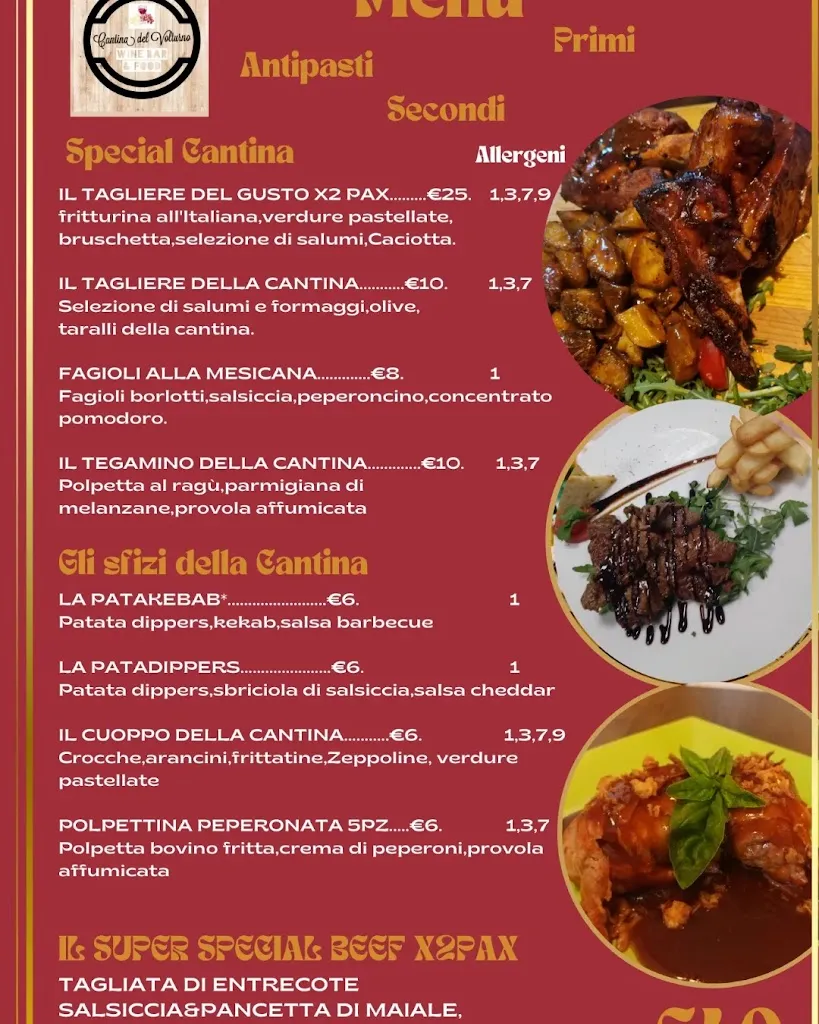 Menu_Cantina del Volturno_Castel Volturno_immagine_3