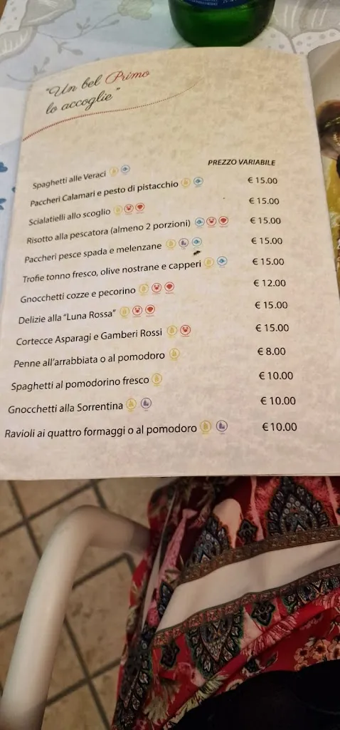 Menü_Ristorante/Pizzeria Luna Rossa_Centola_Bild_1